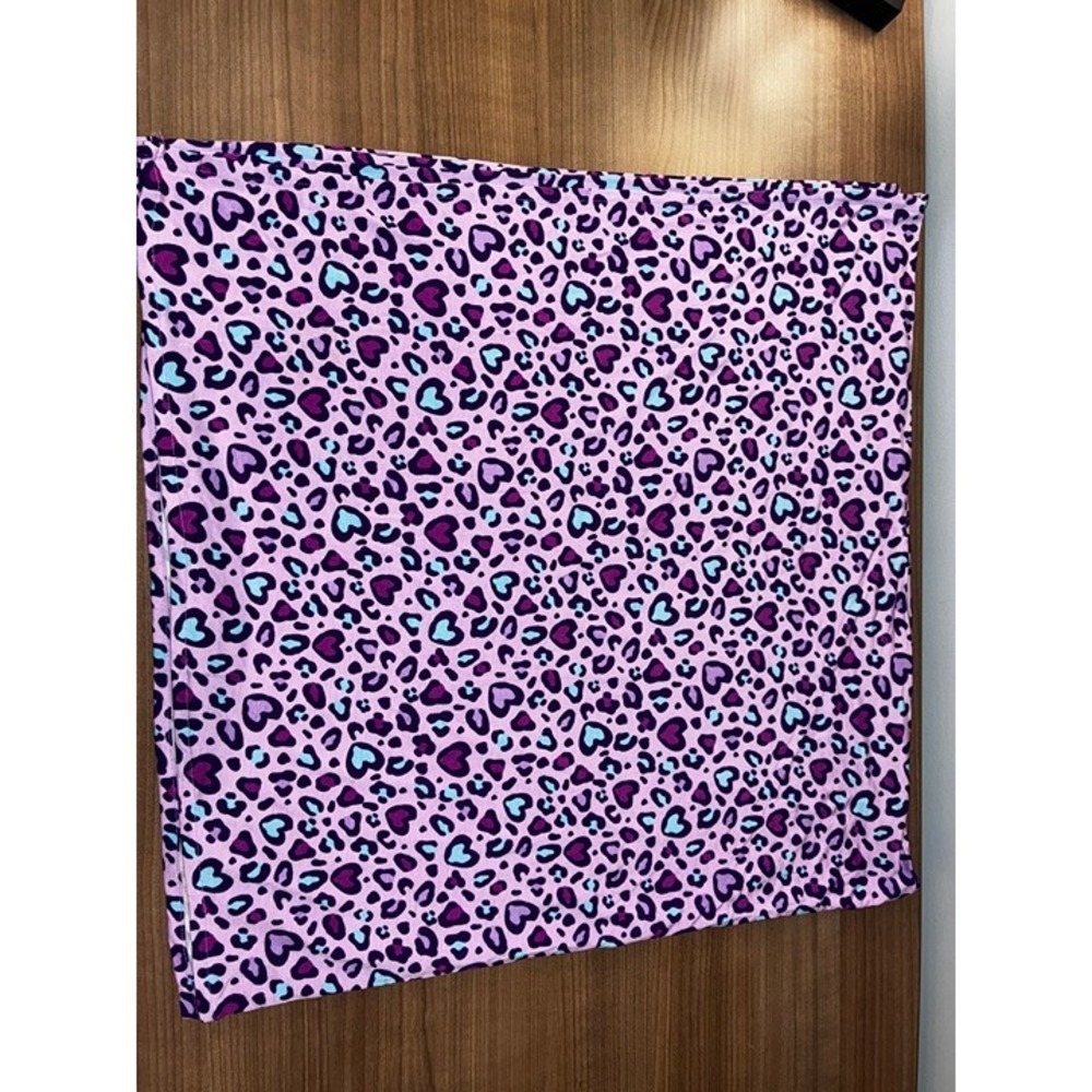 V09. Little‎ Sleepies Leopard Wild Hearts Swaddle GUC